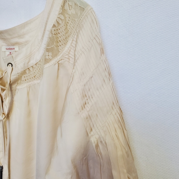 Sundance Lace Yoke Tunic Top - Picture 8 of 8